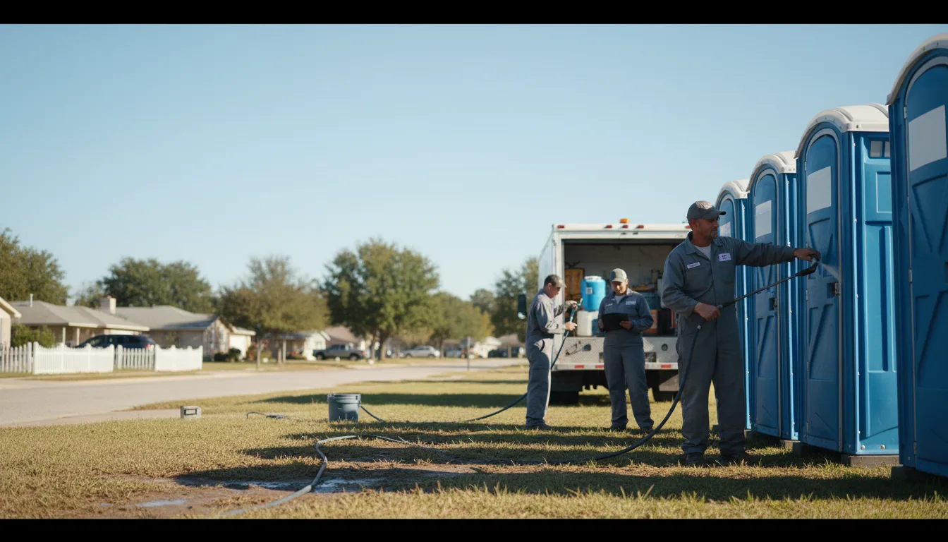 Long-Term Portable Toilet Rental in Brisbane, CA near me